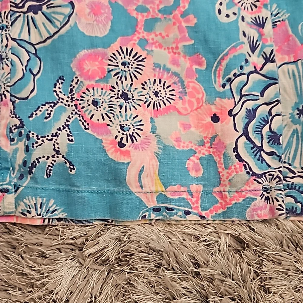 EUC Lily Pulitzer "The Beach pant" 2 pair - Picture 5 of 14